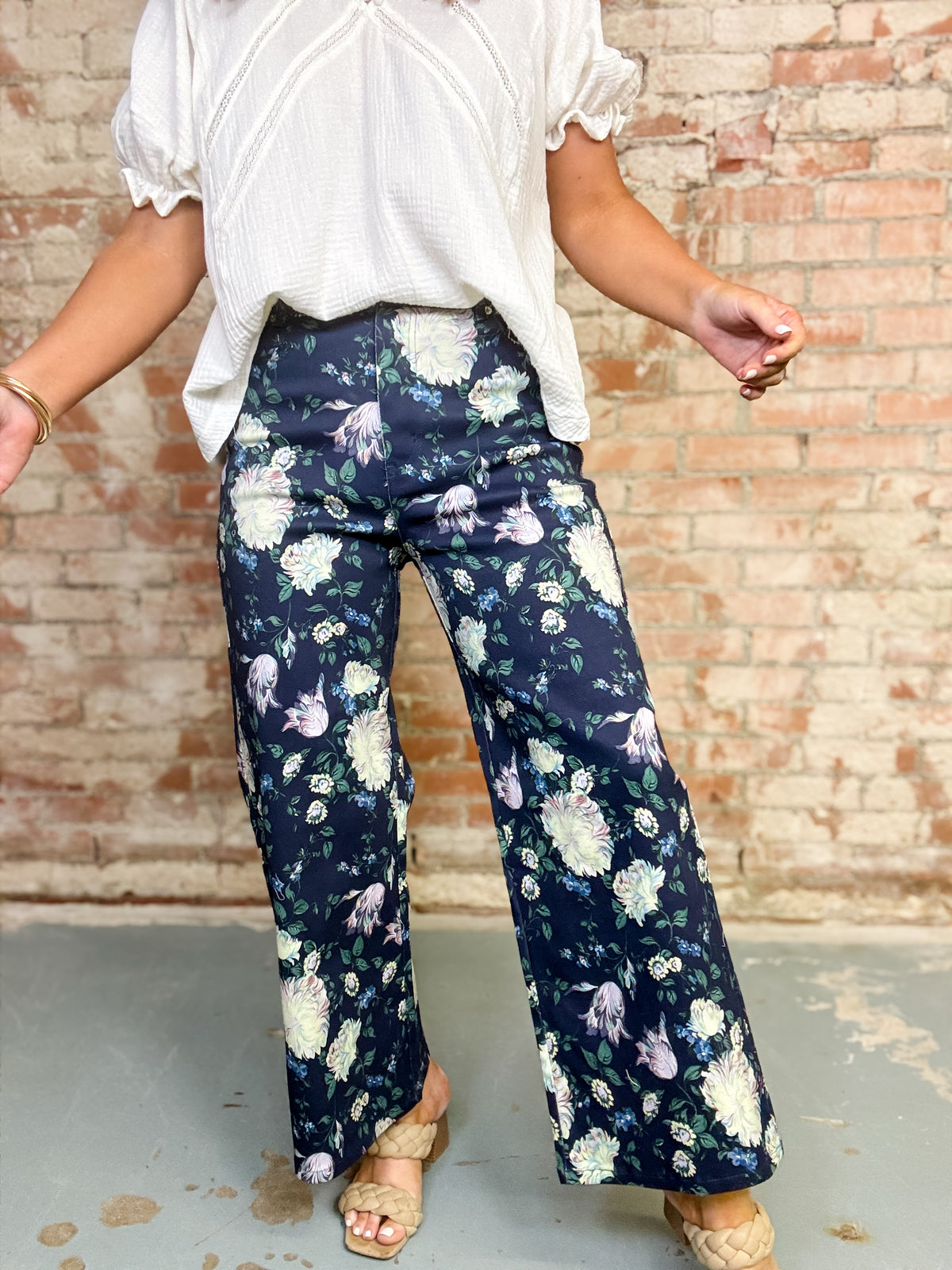 Darla Floral Pants