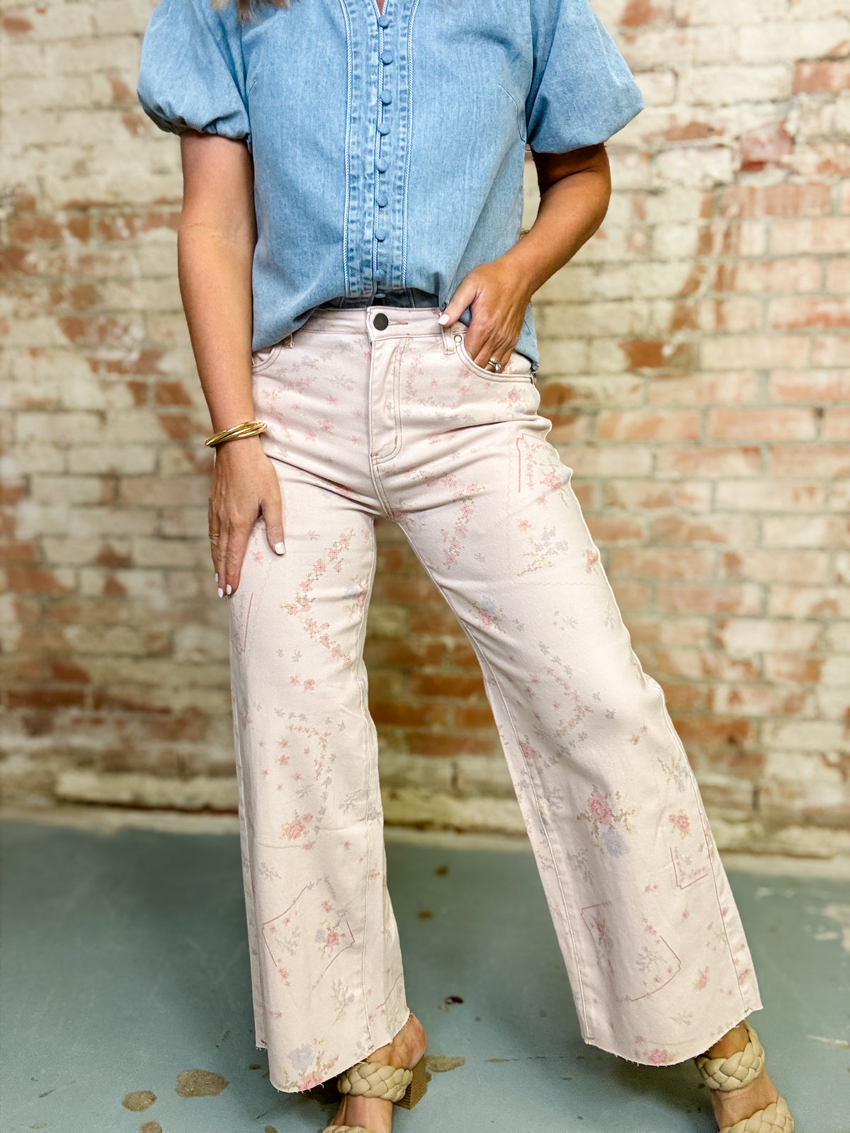 Rosetta Floral Pants
