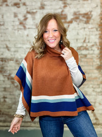 THML Henley Poncho - FINAL SALE