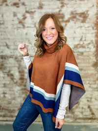 THML Henley Poncho - FINAL SALE