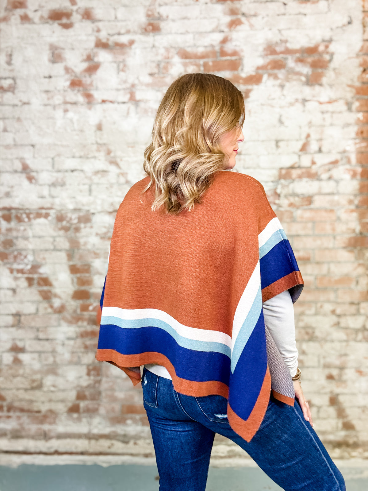 THML Henley Poncho - FINAL SALE