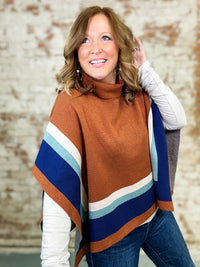 THML Henley Poncho - FINAL SALE