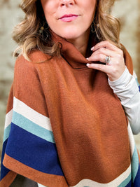 THML Henley Poncho - FINAL SALE