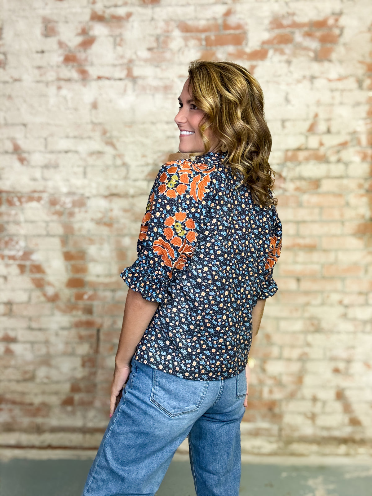 THML Emilia Floral Top