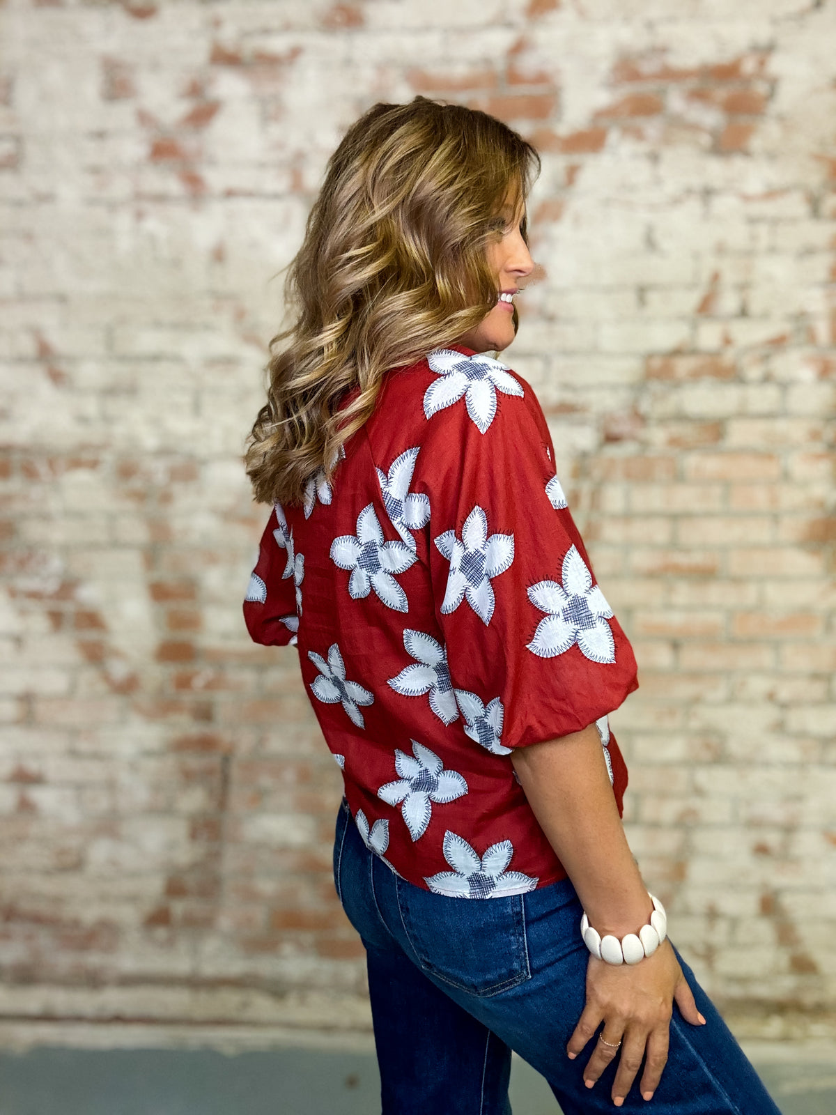 THML Hailey Flower Top