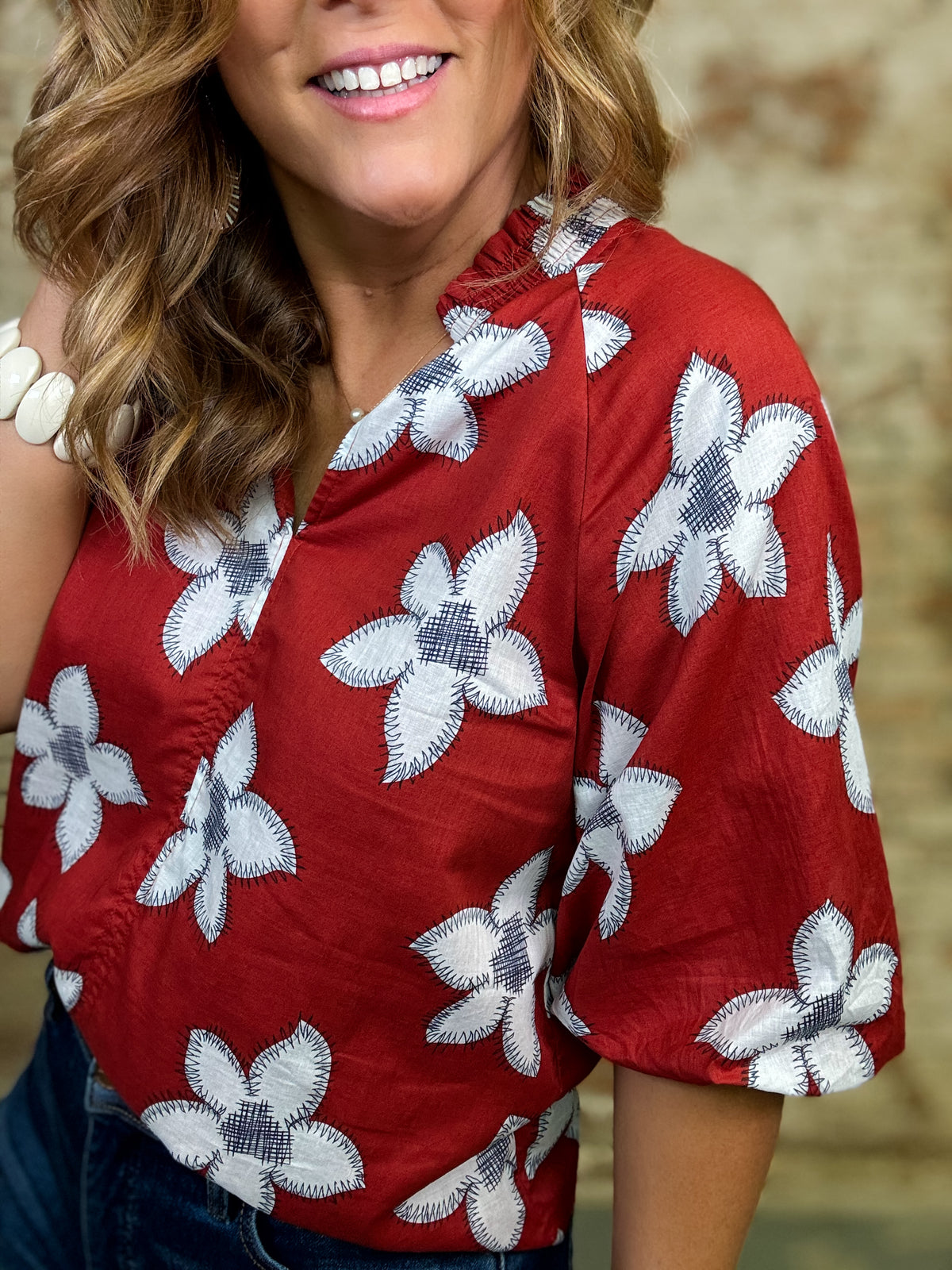 THML Hailey Flower Top
