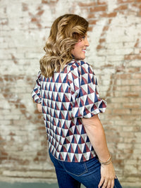 THML Mackie Geometric Top - FINAL SALE