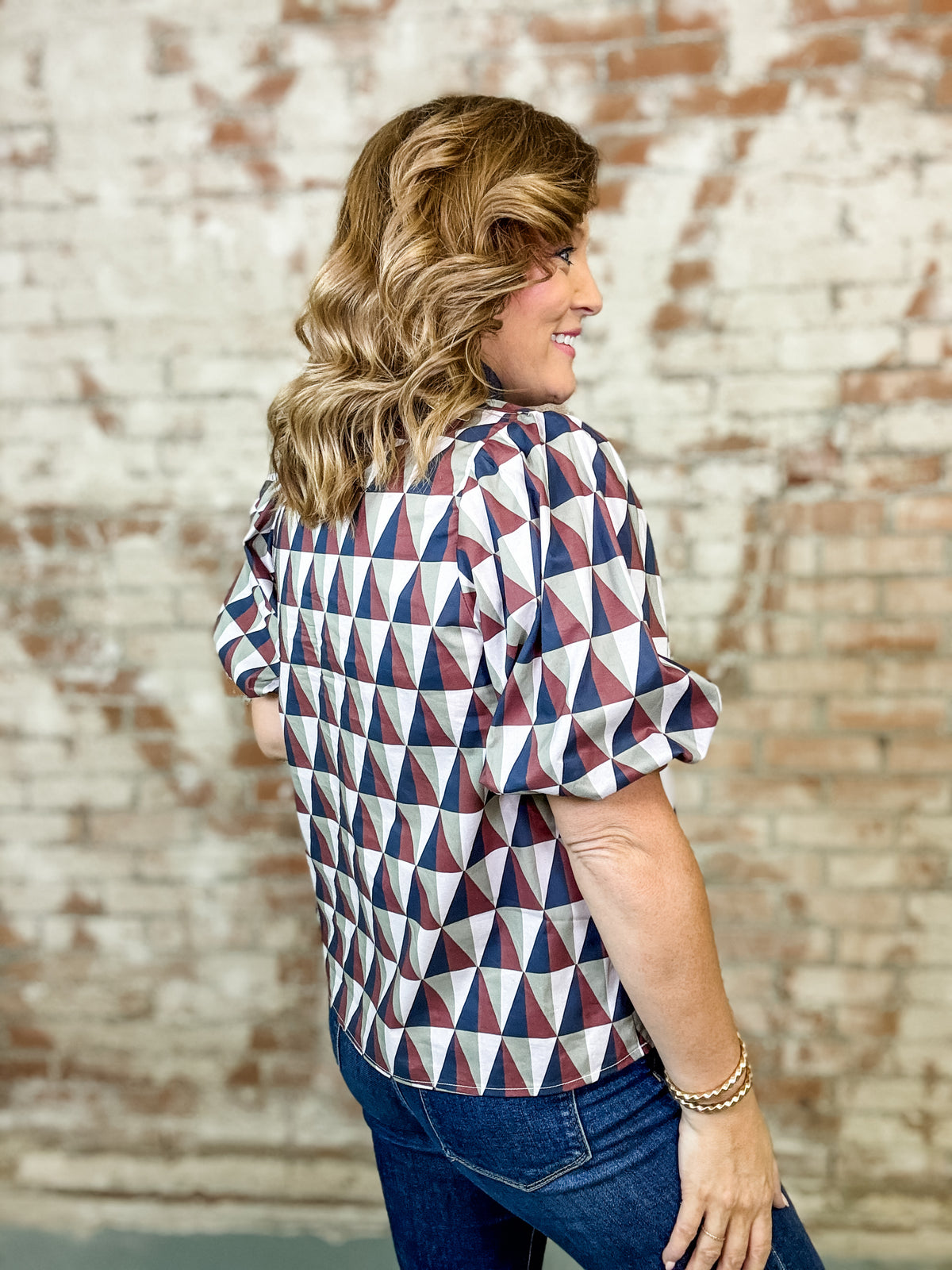 THML Mackie Geometric Top - FINAL SALE