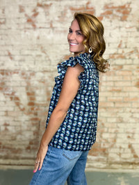 THML Azalea Flutter Sleeve Top