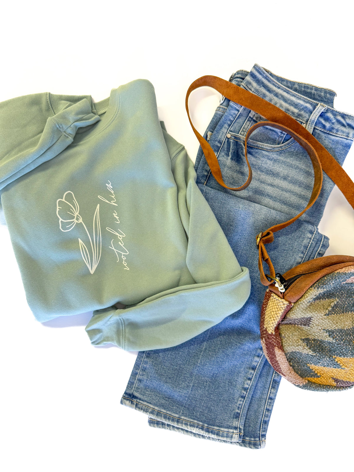 Rooted In Him Sweatshirt - FINAL SALE