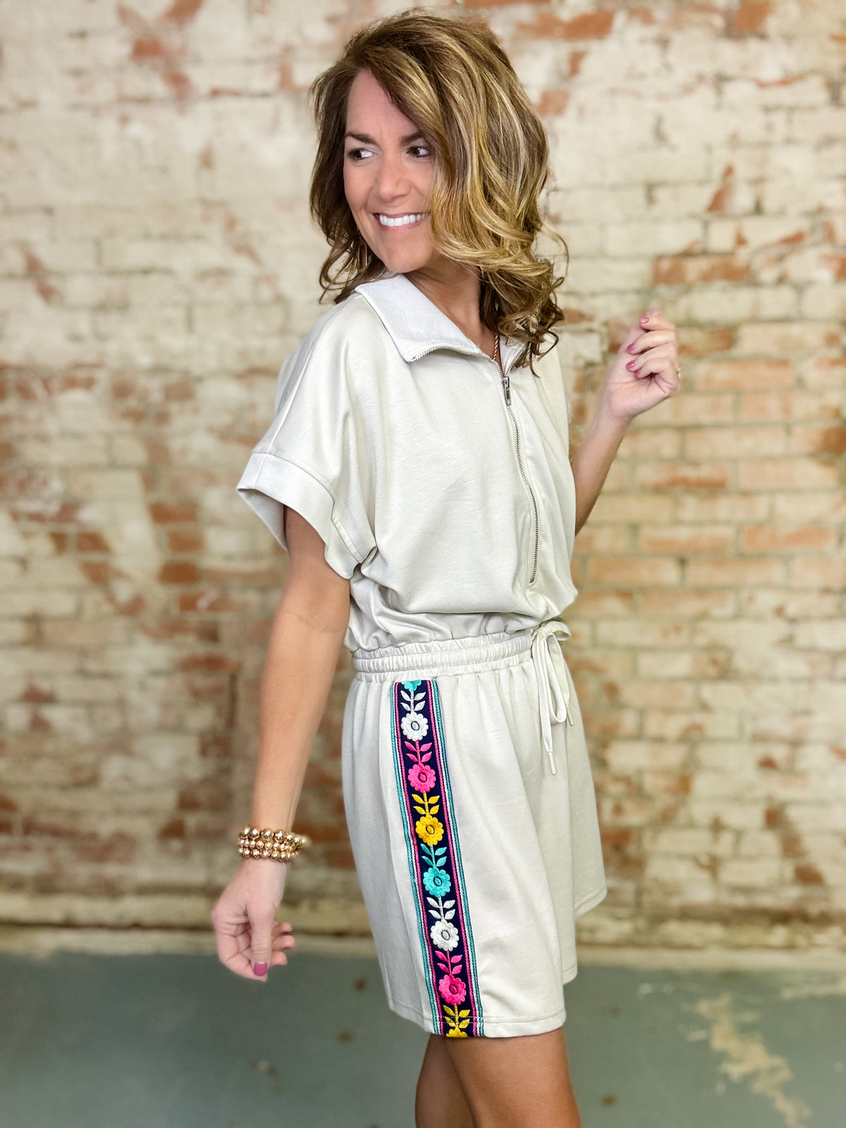 Leisha Skort Romper FINAL SALE