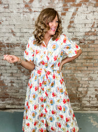 Sylvia Button Down Dress - FINAL SALE