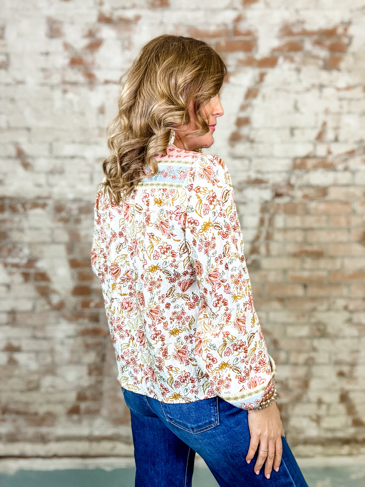 Jaden Peasant Top - FINAL SALE