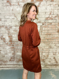 Ince Cable Knit Dress - FINAL SALE