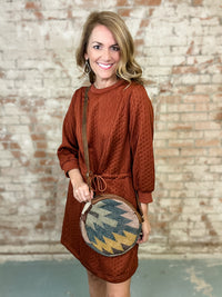 Ince Cable Knit Dress - FINAL SALE