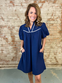 Ofelia Puff Sleeve Dress - FINAL SALE