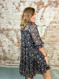 Mercy Flowered Dress - FINAL SALE