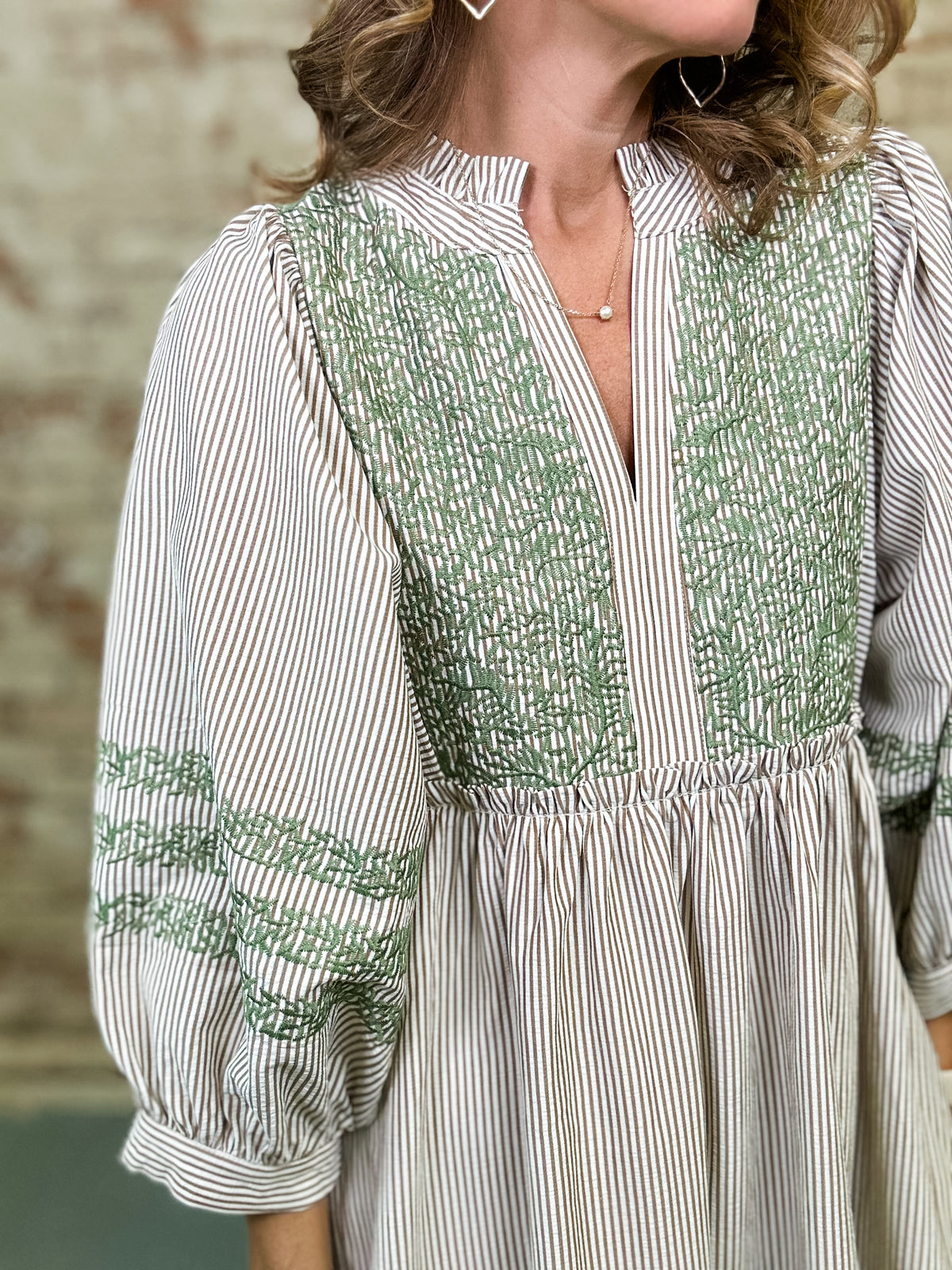 Zephyr Puff Sleeve Dress