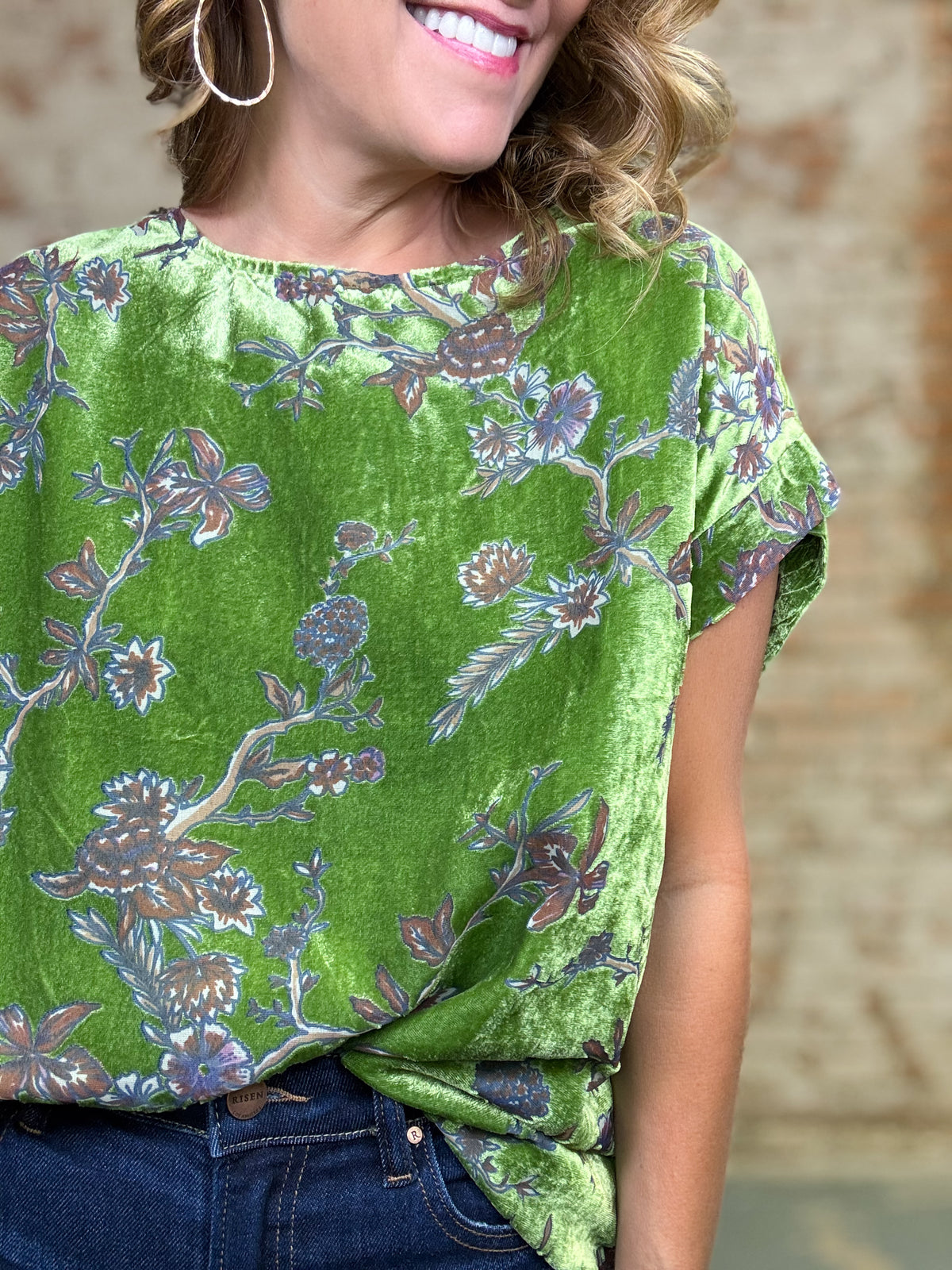 Sherai Velvet Top