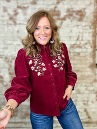 Anora Puff Sleeve Top - FINAL SALE