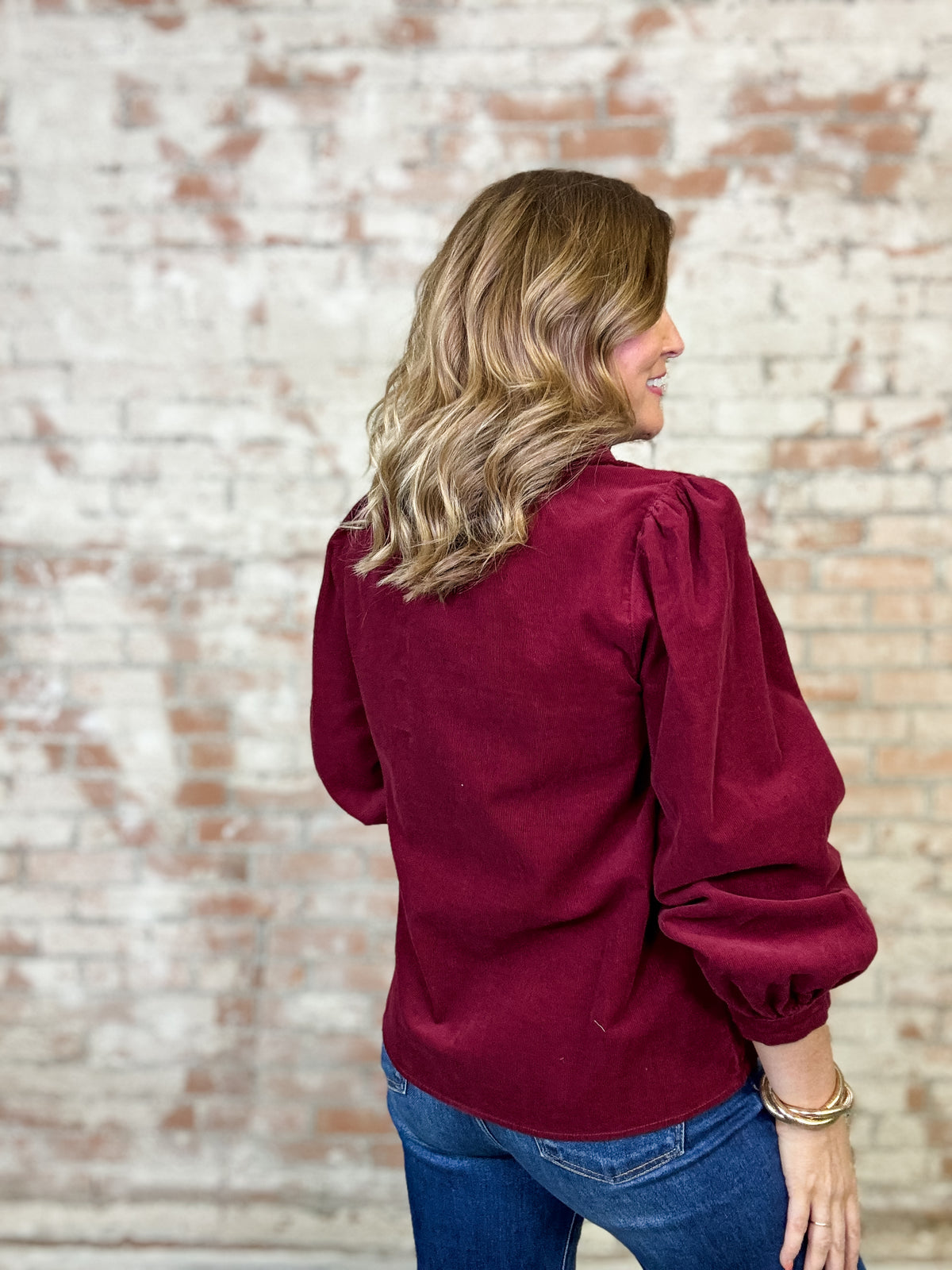 Anora Puff Sleeve Top - FINAL SALE