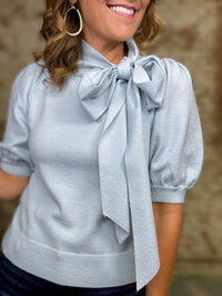 Sherra Bow Tie Top