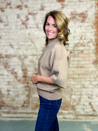 Raven Mock Neck Top