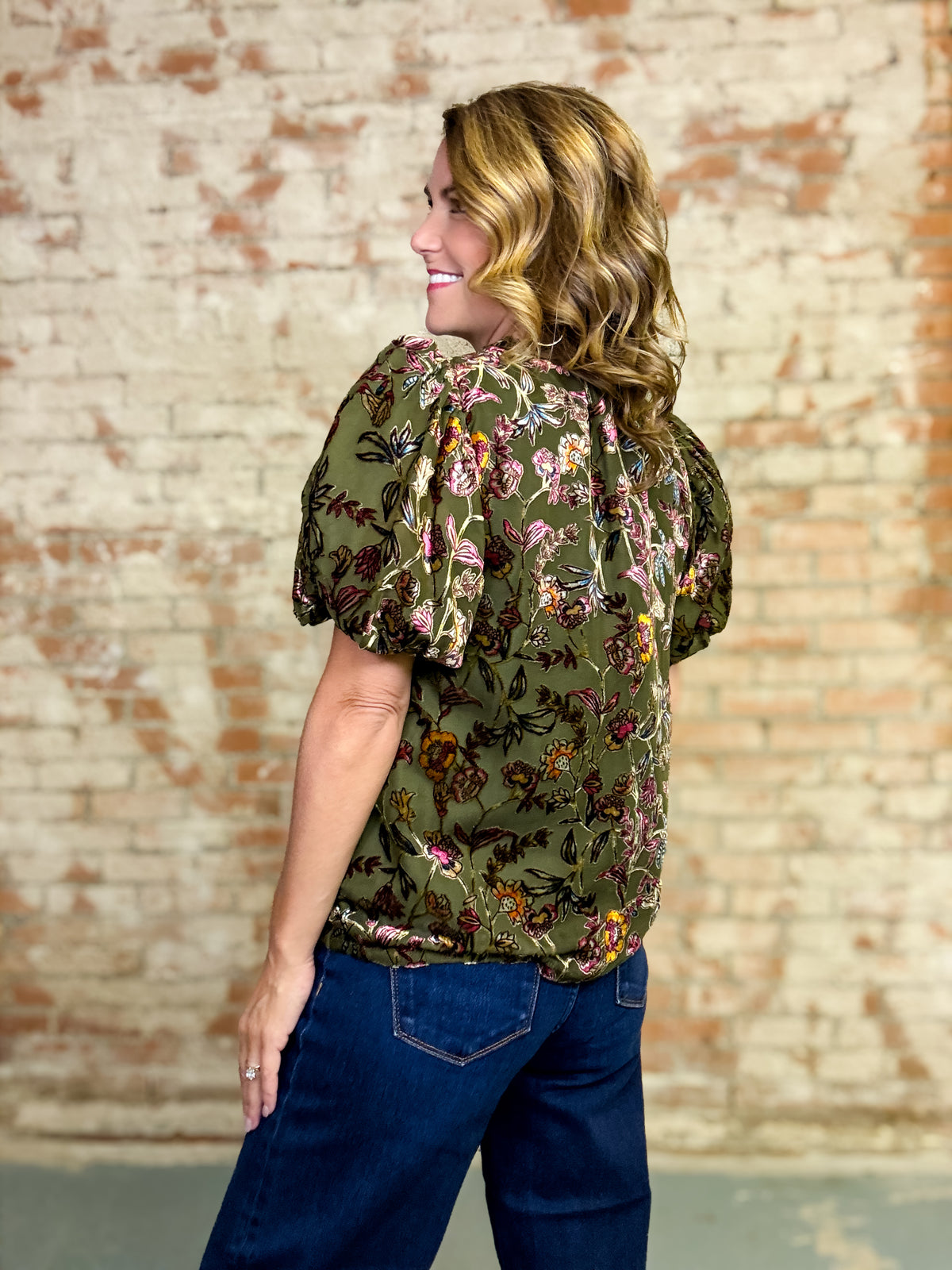 THML Quincy Floral Top