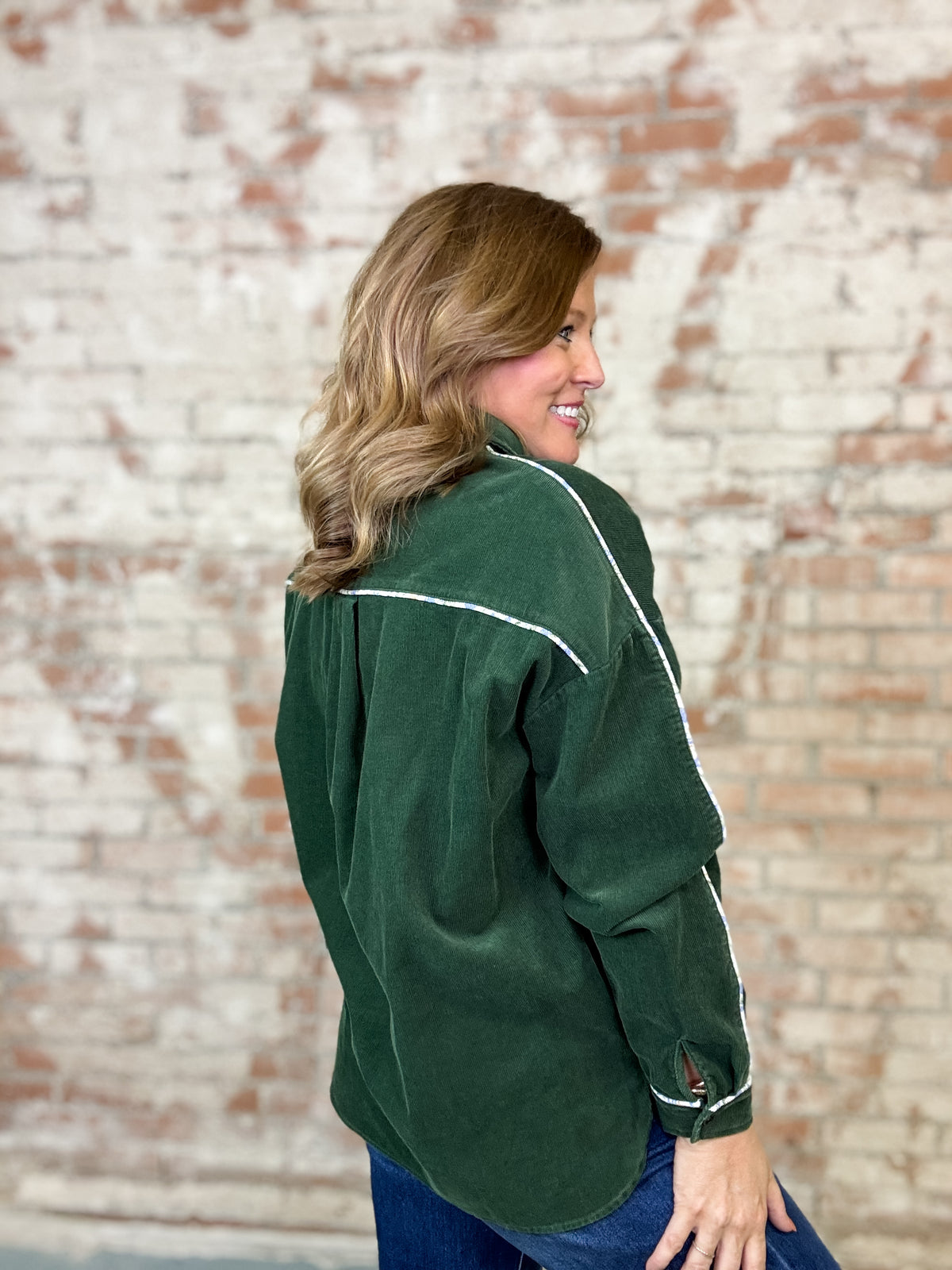 Rumi Corduroy Top - FINAL SALE