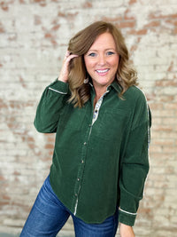Rumi Corduroy Top - FINAL SALE