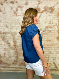 Elodee Denim Top