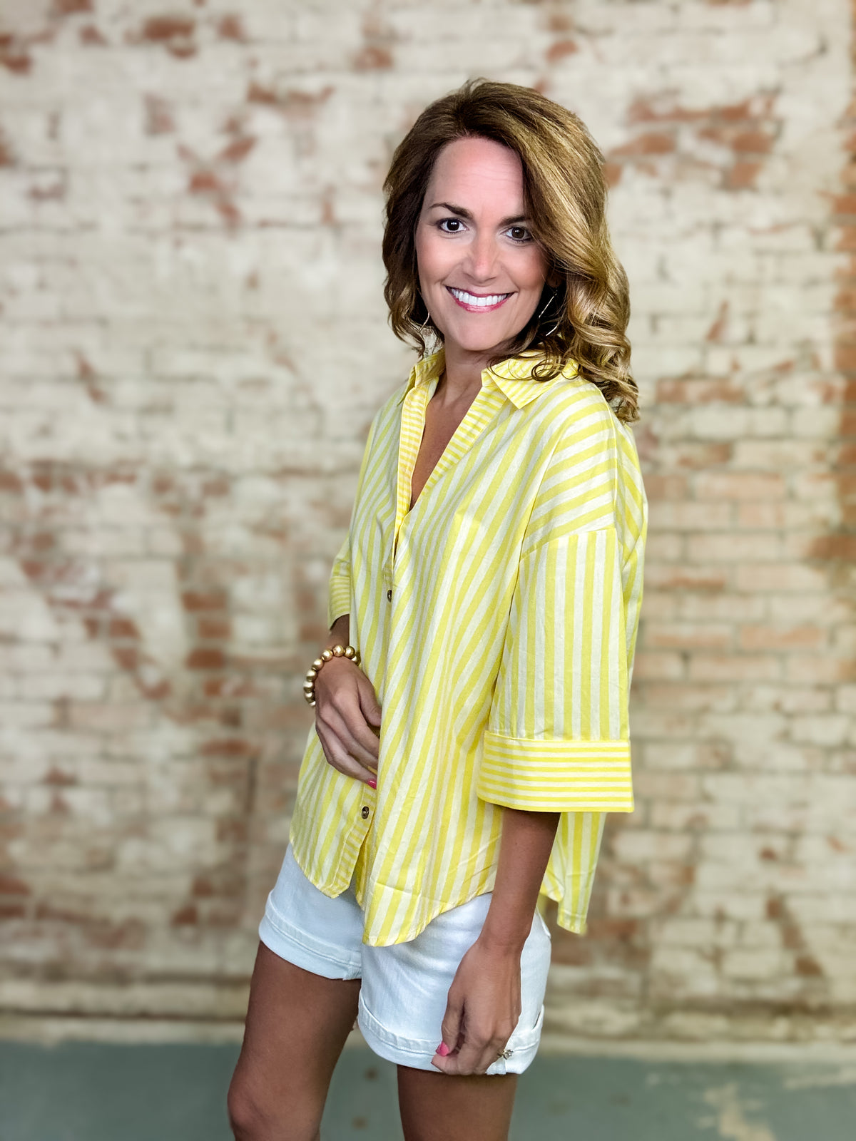 Ainsley Striped Top FINAL SALE