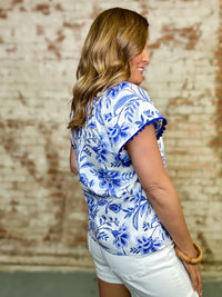 Maeve Floral Top FINAL SALE