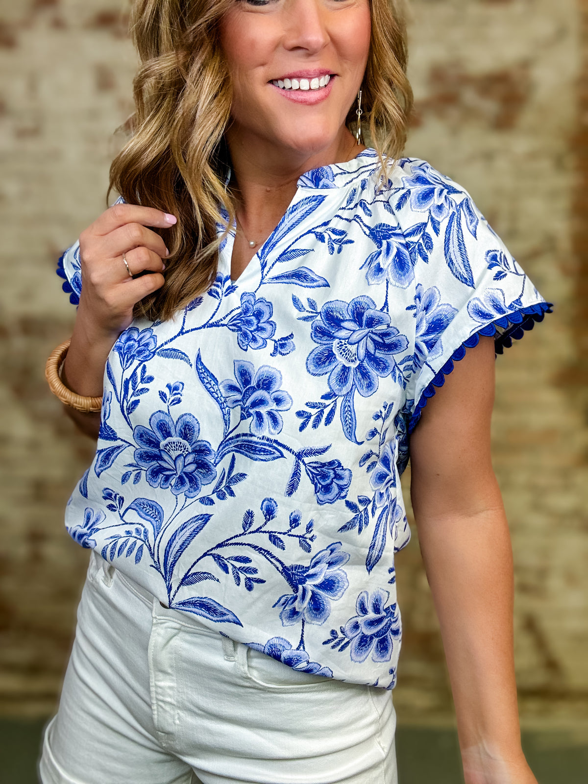 Maeve Floral Top FINAL SALE