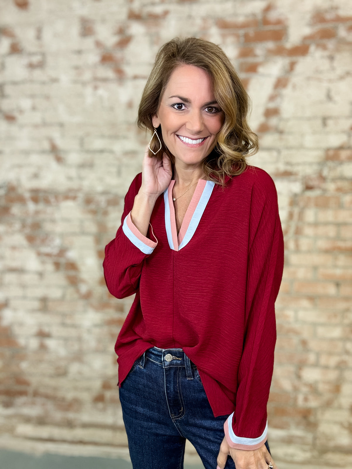 Giselle Crinkle Top - FINAL SALE