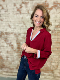 Giselle Crinkle Top - FINAL SALE