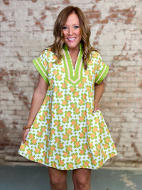 Becki Cap Sleeve Dress FINAL SALE