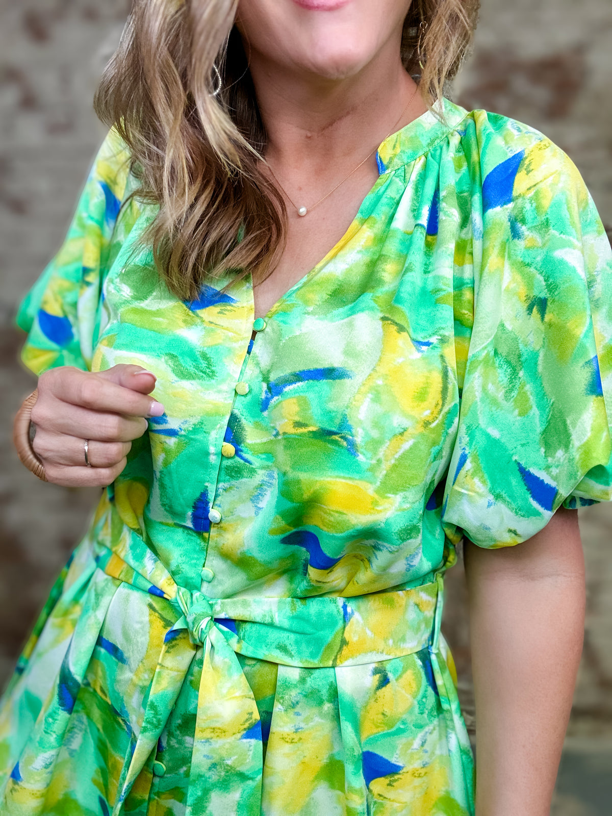 Kaysi Printed Romper FINAL SALE