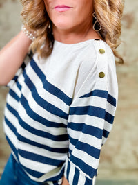 Jazzlyn Striped Top - FINAL SALE