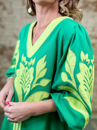 Shannon Floral Applique Dress - FINAL SALE