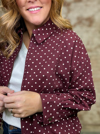 Yovana Polka Dot Jacket