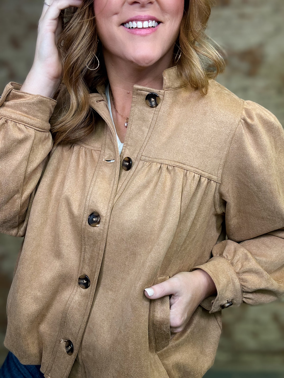 Keely Suede Jacket
