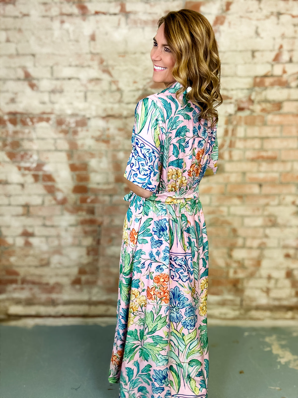 Auden Floral Shirt Dress - FINAL SALE