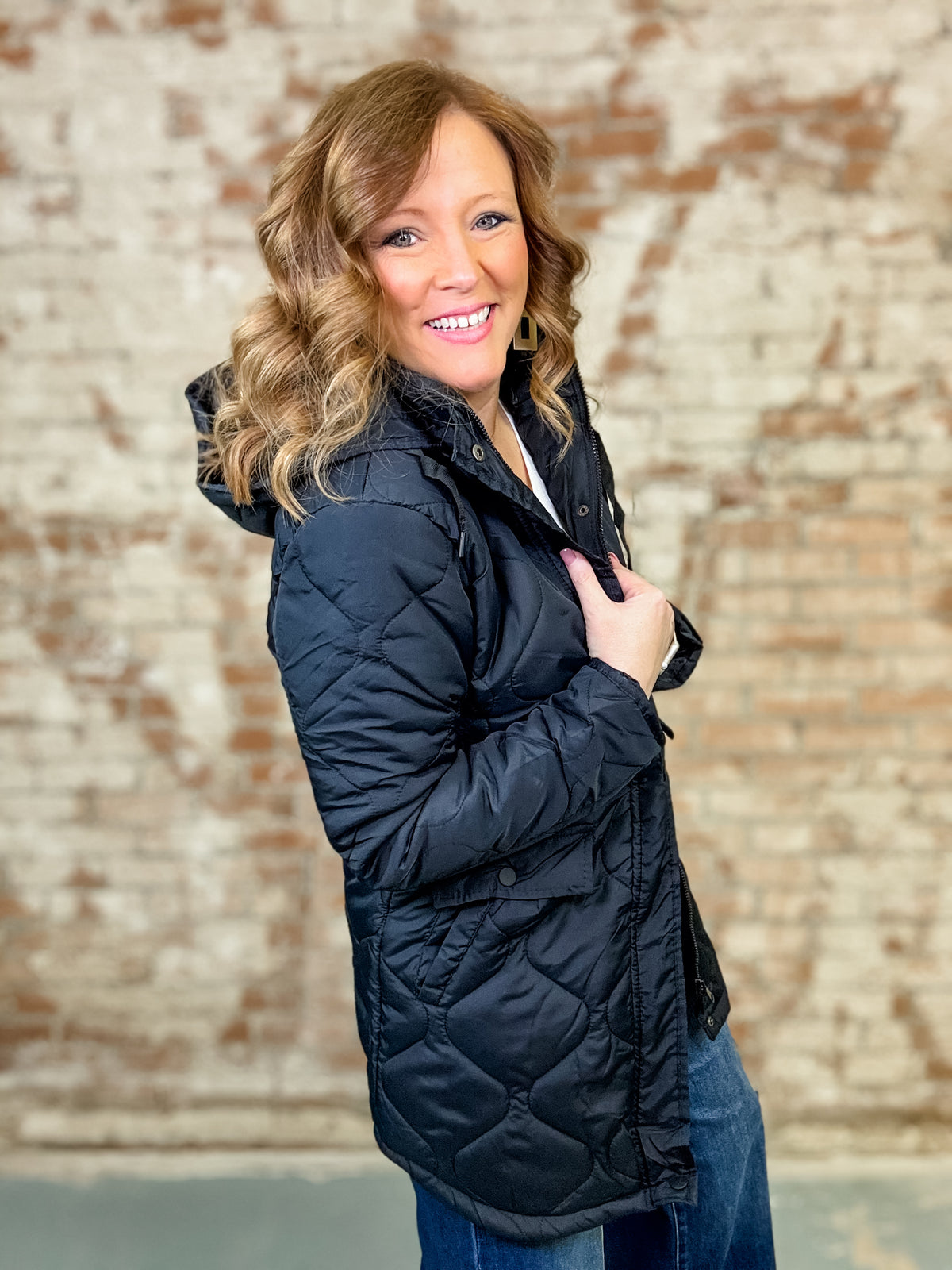 Gretchen Quilted Coat - FINAL SALE