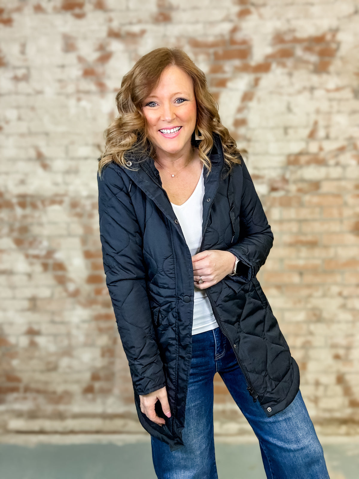 Gretchen Quilted Coat - FINAL SALE