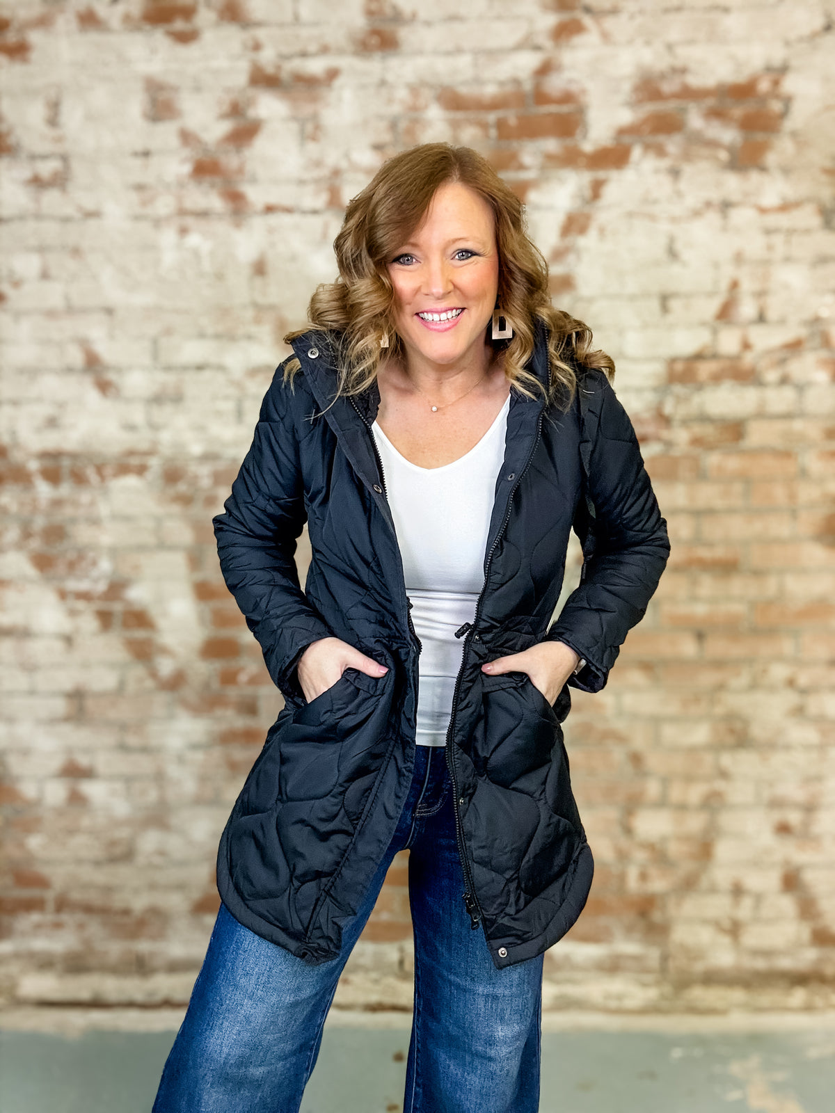Gretchen Quilted Coat - FINAL SALE