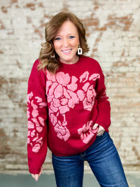 Aurelia Floral Sweater - FINAL SALE
