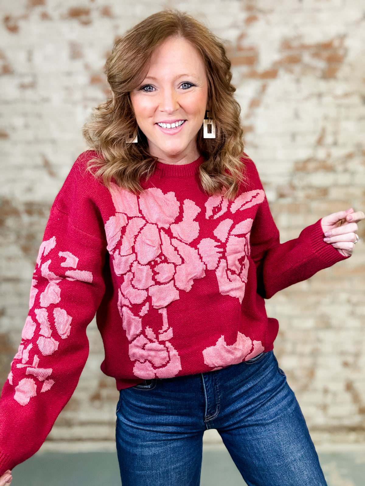 Aurelia Floral Sweater - FINAL SALE