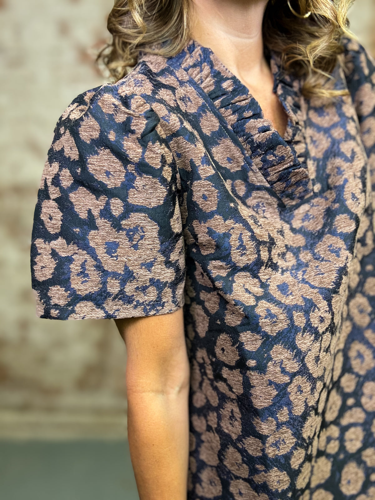 Leora Jacquard Dress
