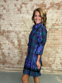 Uncle Frank Mirna Pleated Skirt Dress